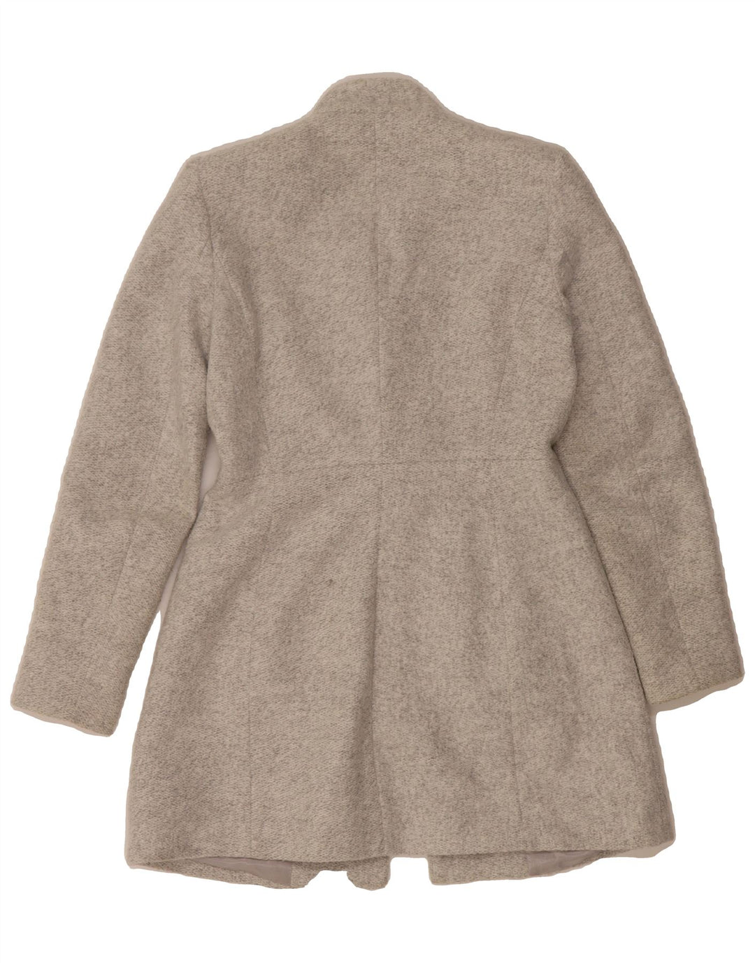 ZARA Womens Open Overcoat UK 10 Small Grey Vintage Zara and Second-Hand Zara from Messina Hembry 
