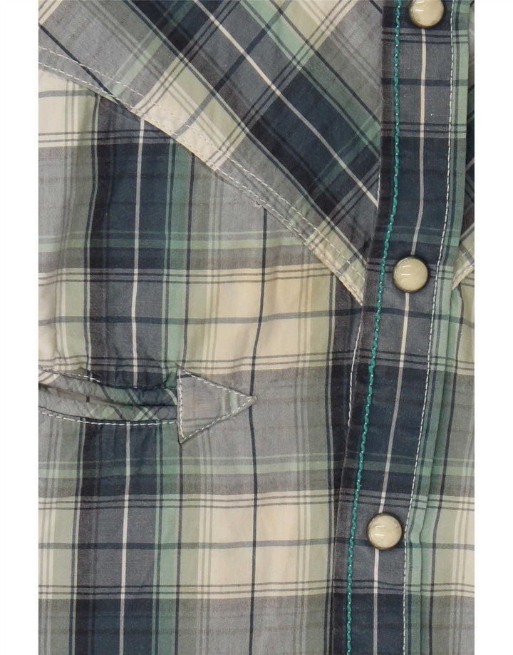 Ανδρικό πουκάμισο Levi's Large Blue Check Cotton