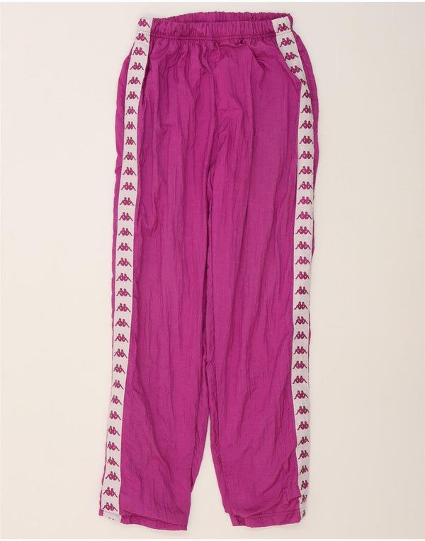 Kappa Γυναικεία φόρμα παντελόνι Joggers UK 12 Medium Pink Colourblock