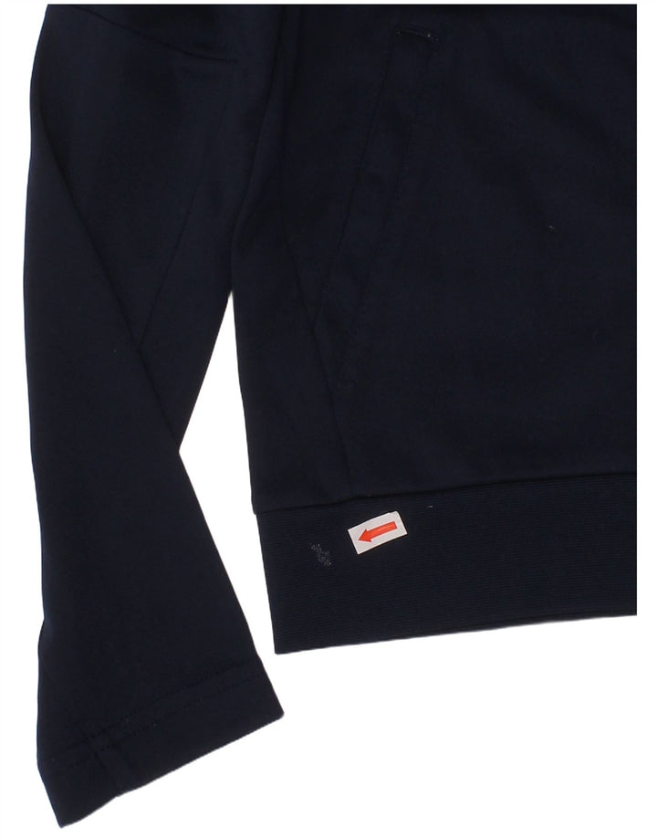 Πουλόβερ NIKE για αγόρια με φερμουάρ κουκούλα 6-7 ετών Μεγάλο μπλε ναυτικό χρώμα