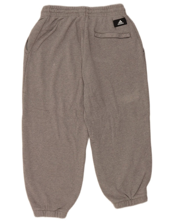 Adidas Γυναικεία φόρμα φόρμας Capri Loose Fit Παντελόνι Joggers UK 14 Large Grey