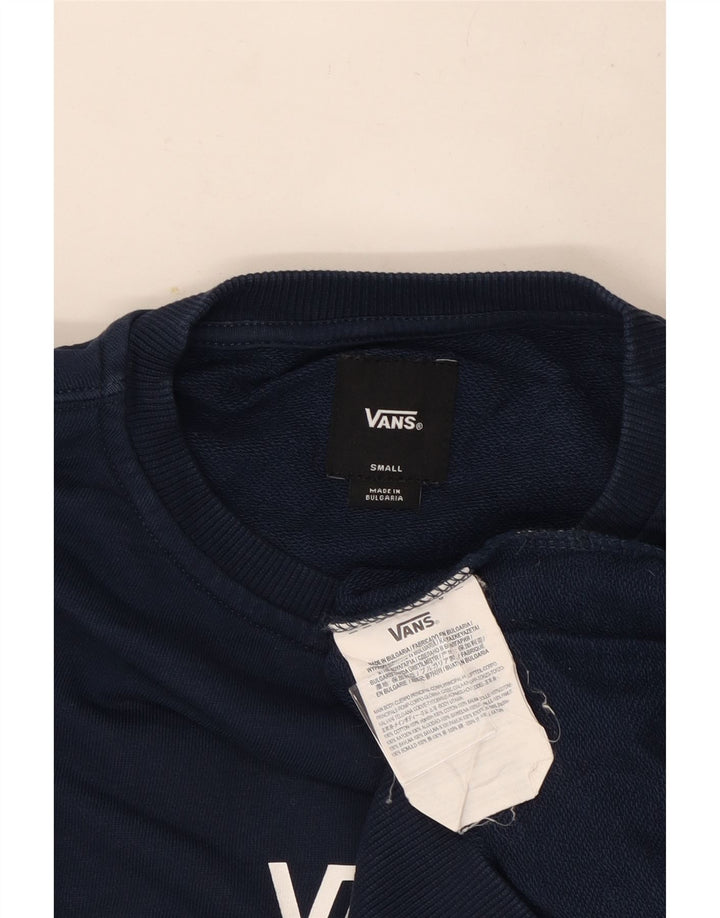 Ανδρικό φούτερ Vans Jumper Small Navy Blue από βαμβάκι