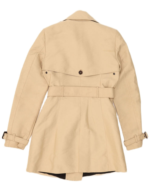 Zara Γυναικεία καμπαρντίνα UK 6 XS Beige Polyester