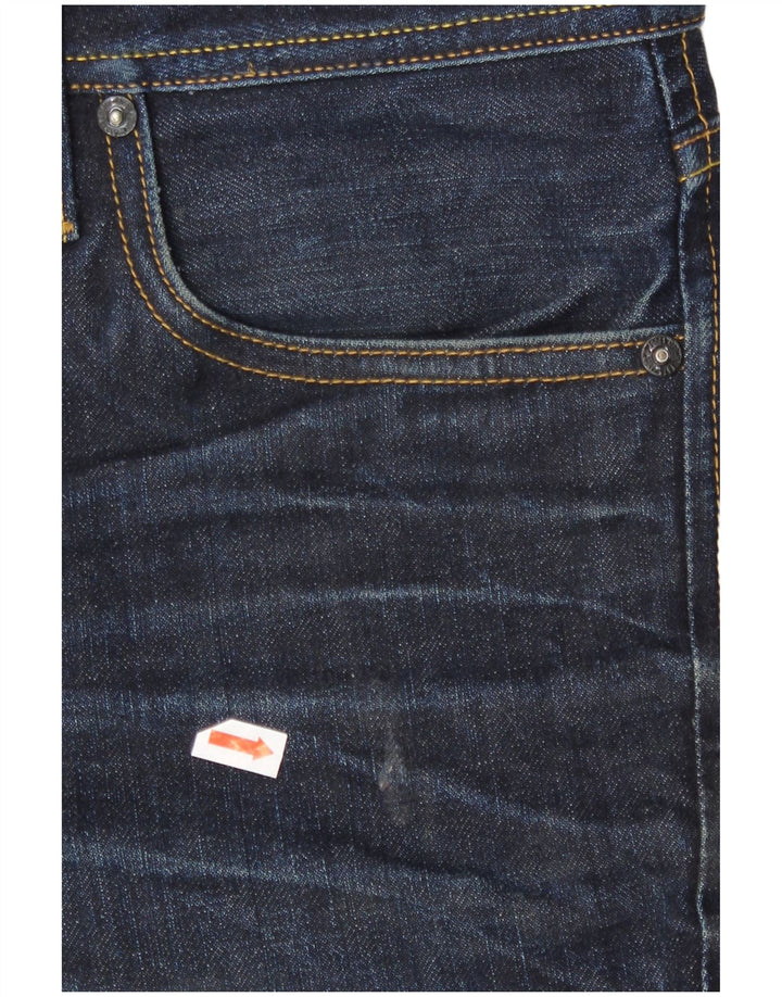 Jack & Jones Ανδρικό Tim Slim Jeans W32 L32 Navy Blue Cotton