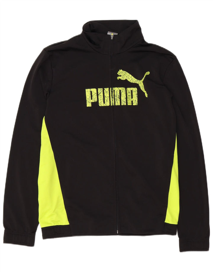 Ανδρική φόρμα φόρμας Puma με γραφικές φόρμες Top Jacket Small Black Colourblock Polyester