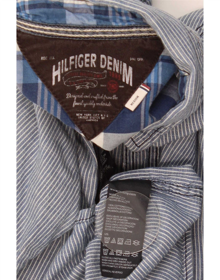 Ανδρικό πουκάμισο Tommy Hilfiger, Βαμβακερό, μεσαίο, μπλε ναυτικό
