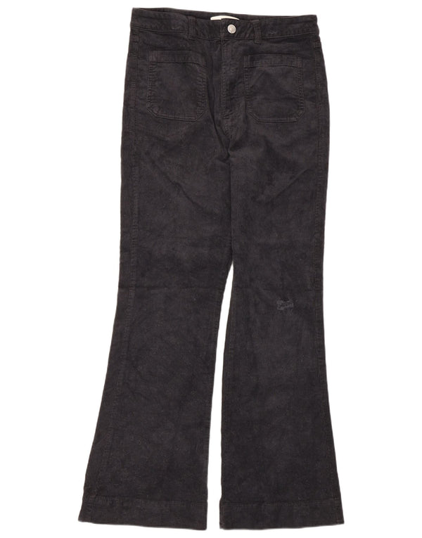 Γυναικείο κοτλέ παντελόνι Marks & Spencer UK 12 Medium W30 L30 Navy Blue