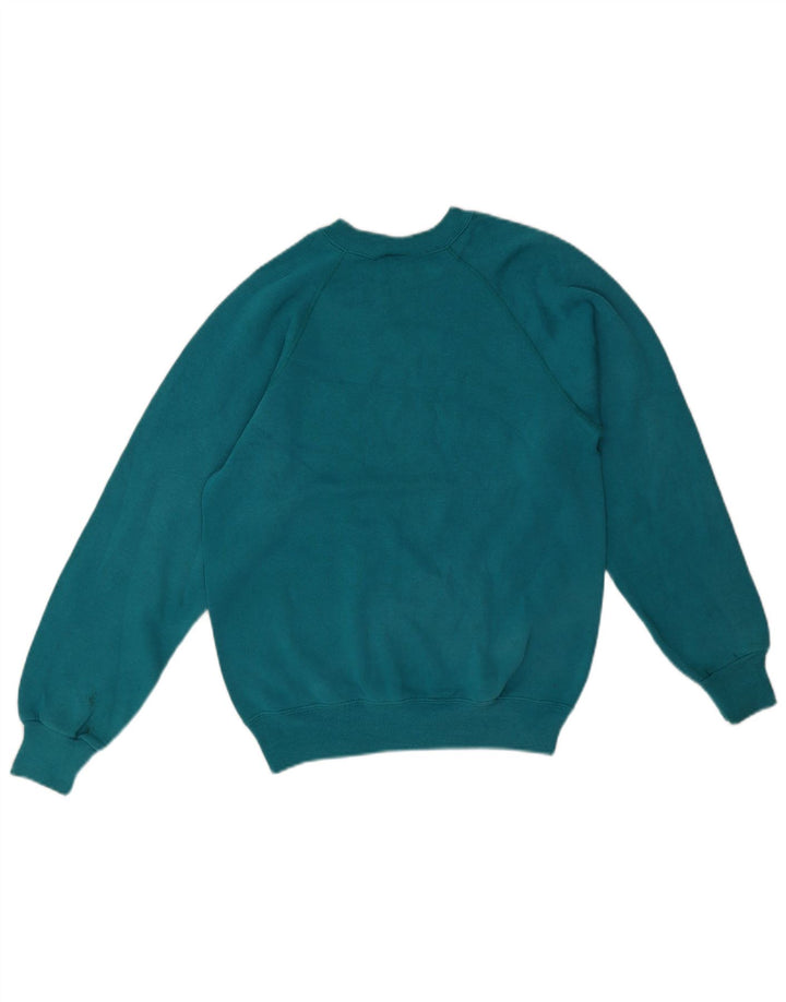 Πουλόβερ Lee Womens Crew Neck Jumper UK 14 Medium Blue Cotton
