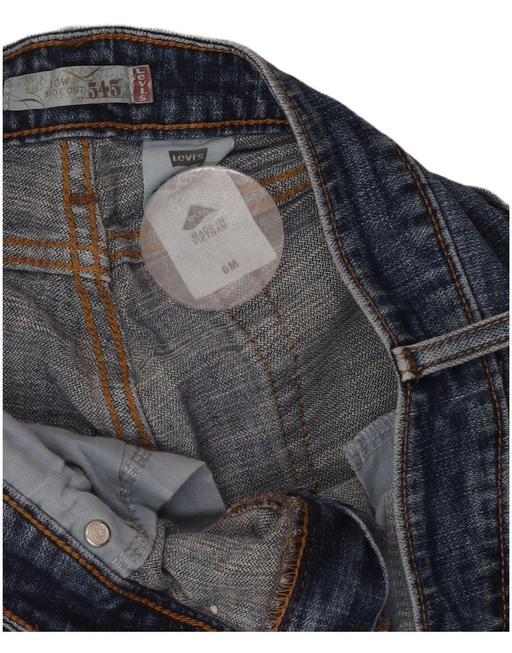 Γυναικείο Levi's 545 Low Bootcut Jeans US 6 Medium W32 L28 Μπλε βαμβακερό