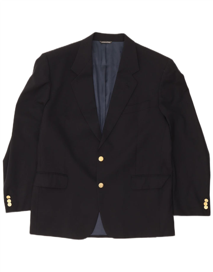 Urbis Ανδρικό μπουφάν σακάκι με 2 κουμπιά IT 52 XL Navy Blue Wool