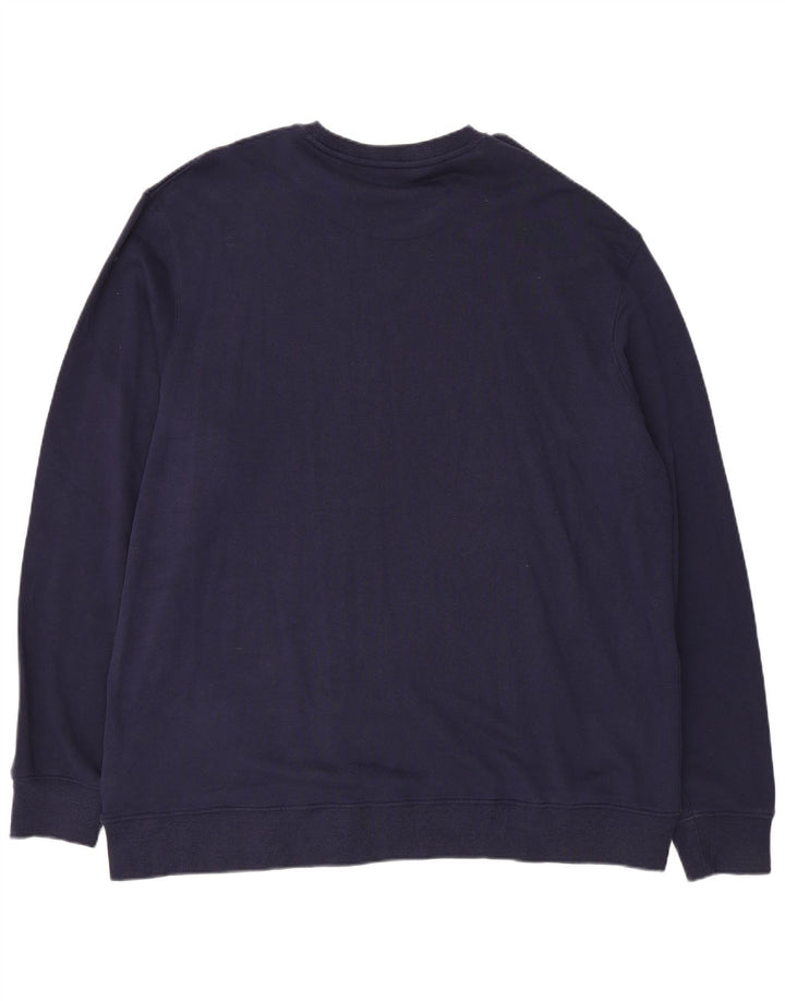 Ανδρικό φούτερ Wrangler Jumper 2XL Navy Blue Cotton