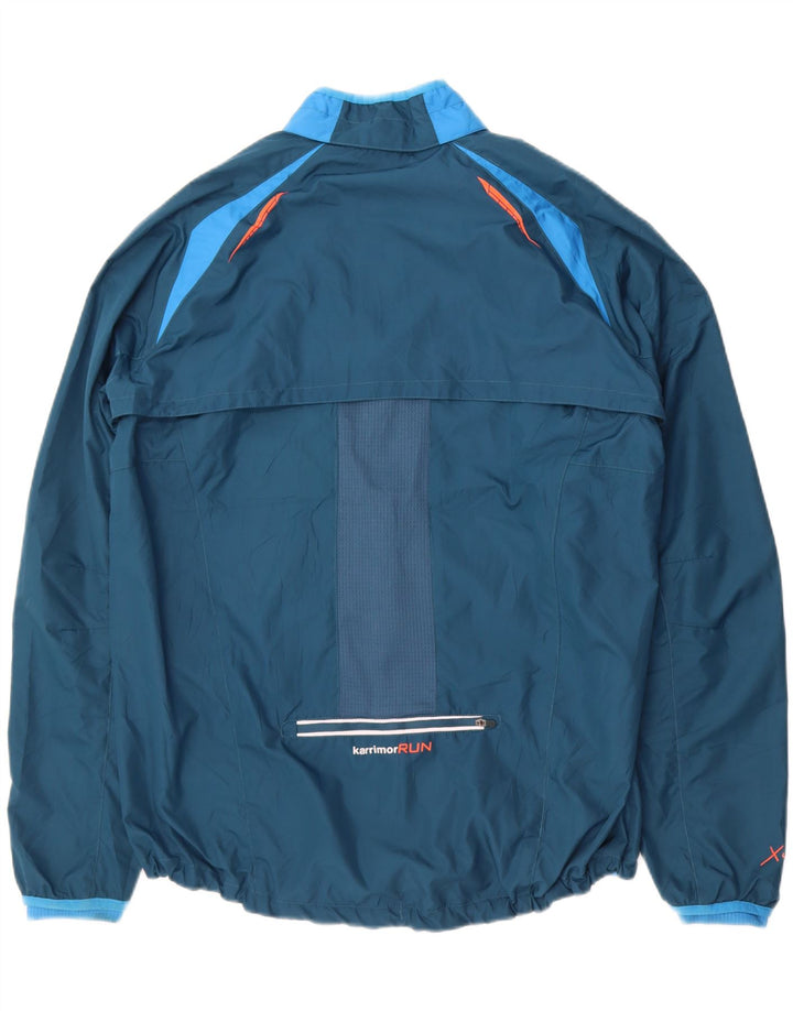 Ανδρική φόρμα Karrimor Top Jacket UK 40 Large Blue Colorblock Polyester