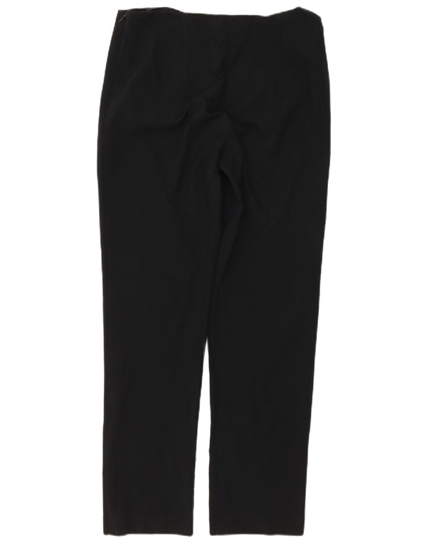 Marks & Spencer Γυναικείο κωνικό casual παντελόνι UK 12 Medium W32 L30 μαύρο
