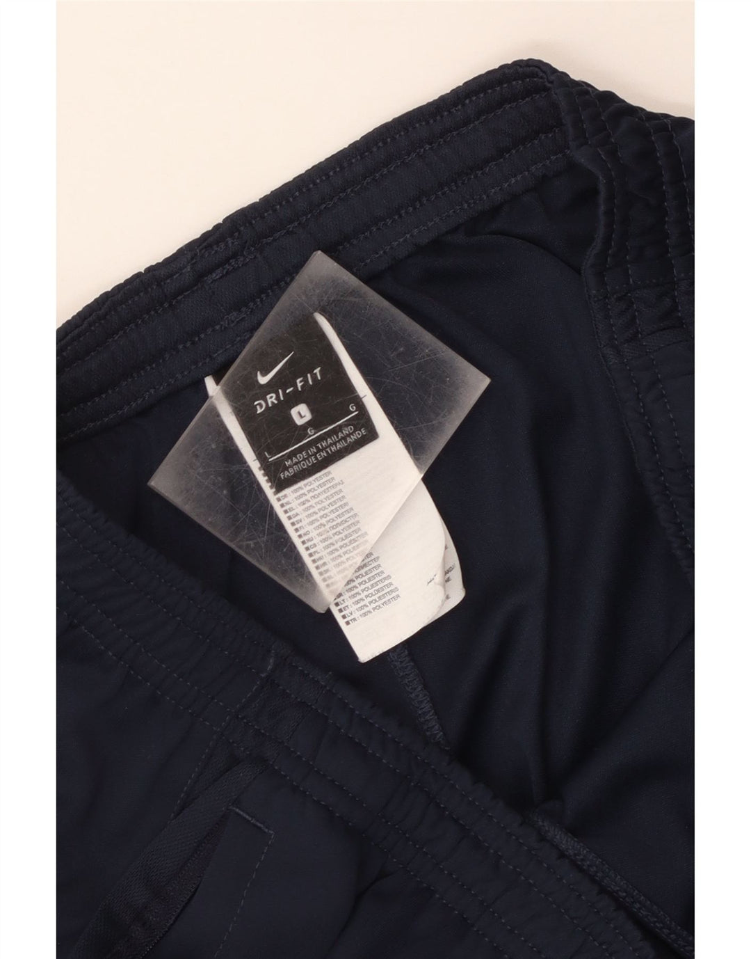 Ανδρικό παντελόνι αθλητικής φόρμας Nike Dri Fit Μεγάλο μπλε ναυτικό πολυεστέρα