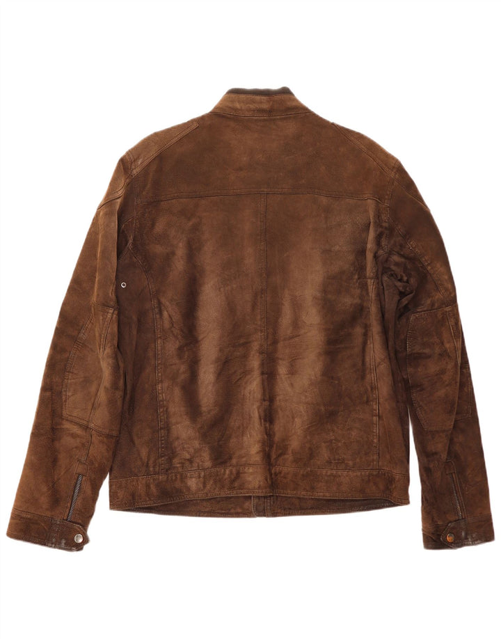 Ανδρικό Suede Jacket Conbipel IT 52 Large Brown Δερμάτινο