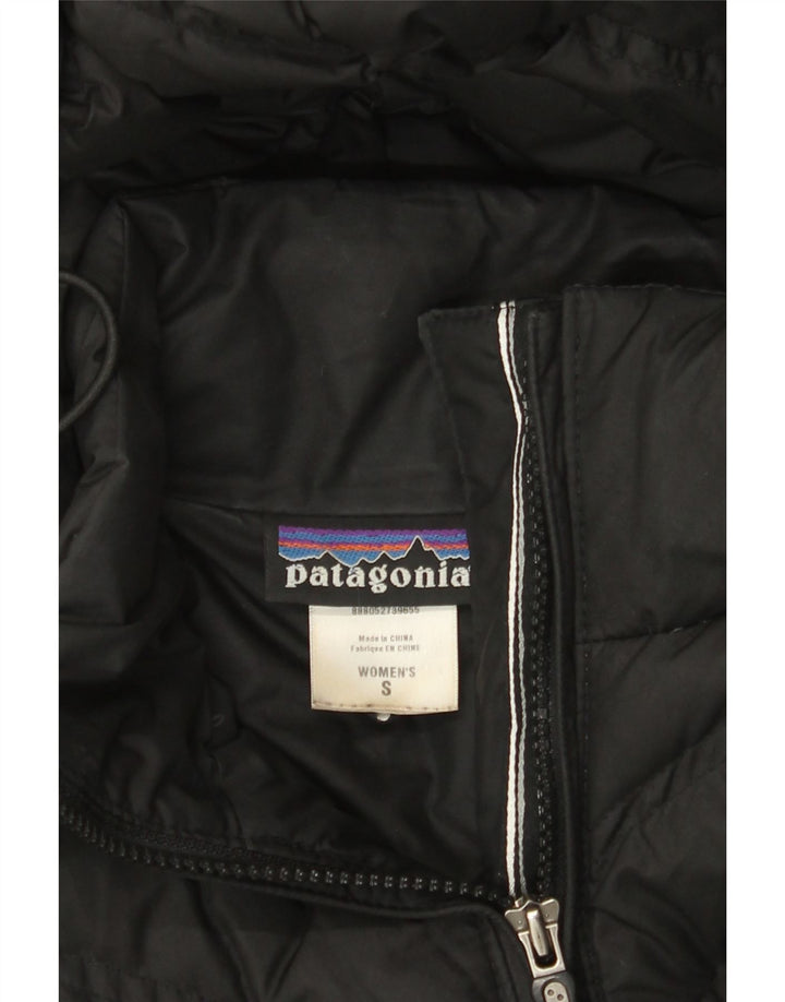Patagonia Γυναικείο παλτό με κουκούλα UK 10 Small Black Polyester