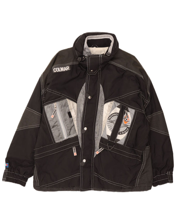 Colmar Ανδρικό μπουφάν σκι με κουκούλα IT 52 Large Black Colourblock