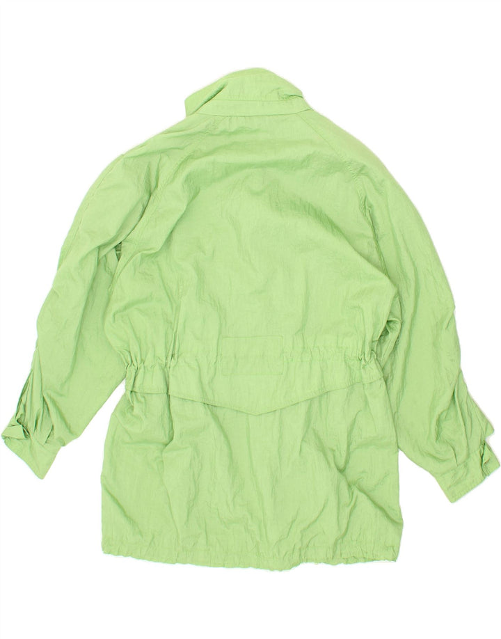 VINTAGE Womens Rain Jacket EU 46 XL Green Vintage Vintage and Second-Hand Vintage from Messina Hembry 