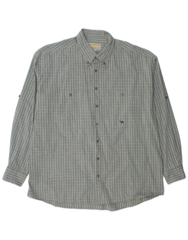 Ανδρικό πουκάμισο Camel Active XL Blue Check