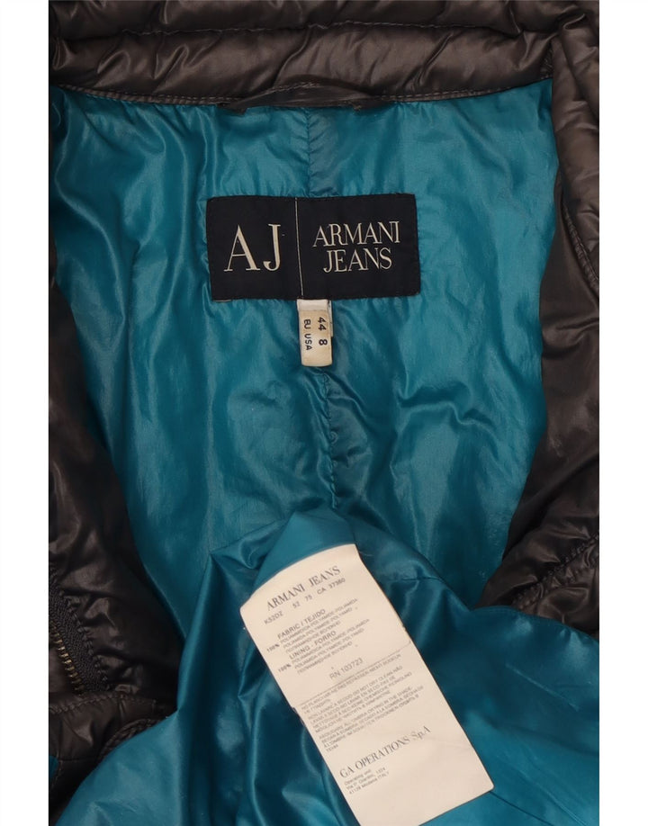 Armani Jeans Γυναικείο παλτό US 8 Medium Grey Polyamide