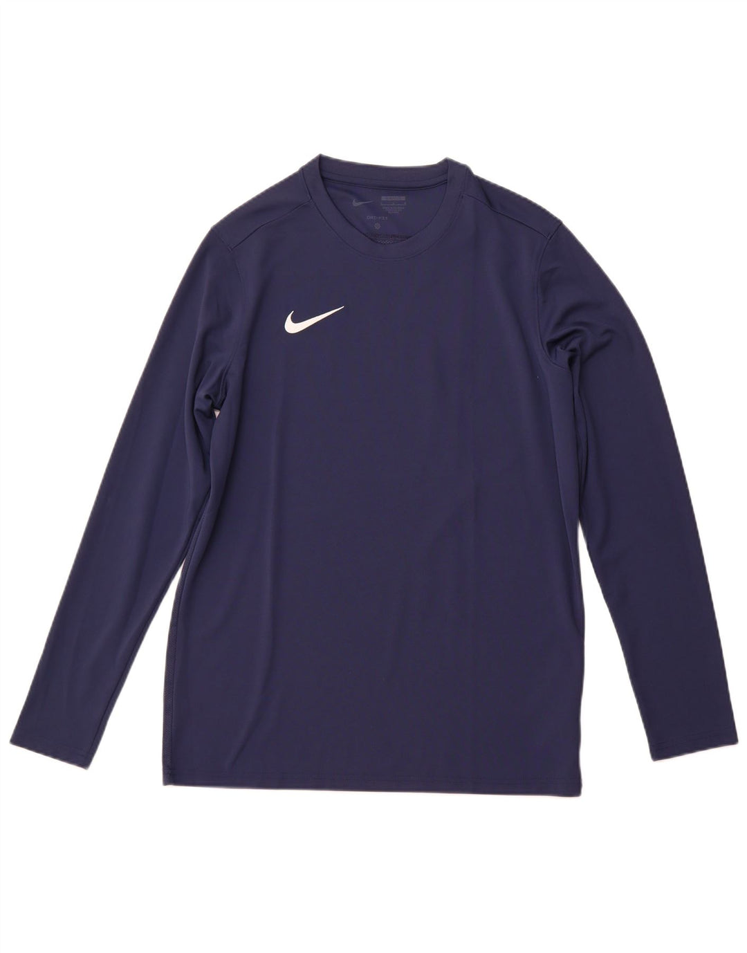 Ανδρικό NIKE Dri Fit Slim Fit Top Μακρύ μανίκι μεγάλο μπλε ναυτικό πολυεστέρας