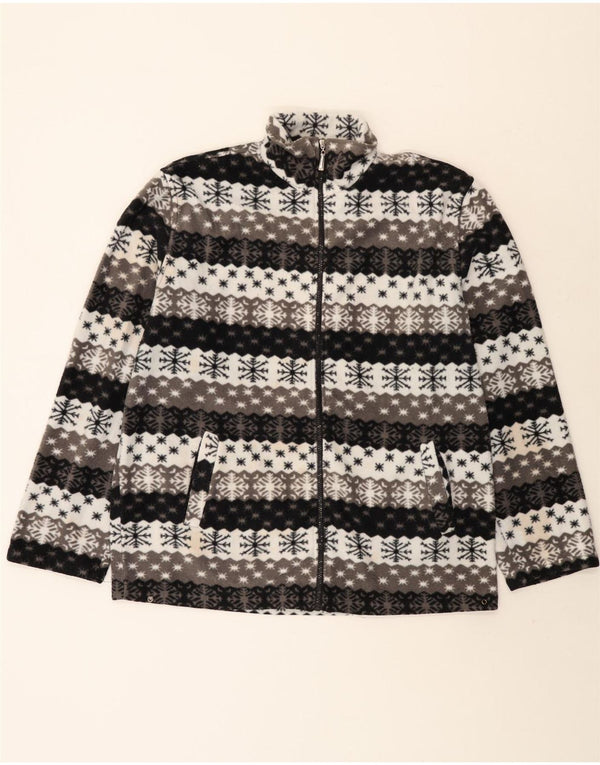 Vintage Ανδρικό Fleece Jacket UK 42 XL Πολύχρωμο Fair Isle