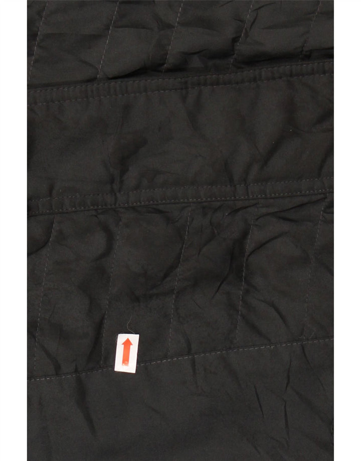 BRUNIK Γυναικείο Μπουφάν με κουκούλα αντιανεμικό IT 42 Μεσαίο Μαύρο