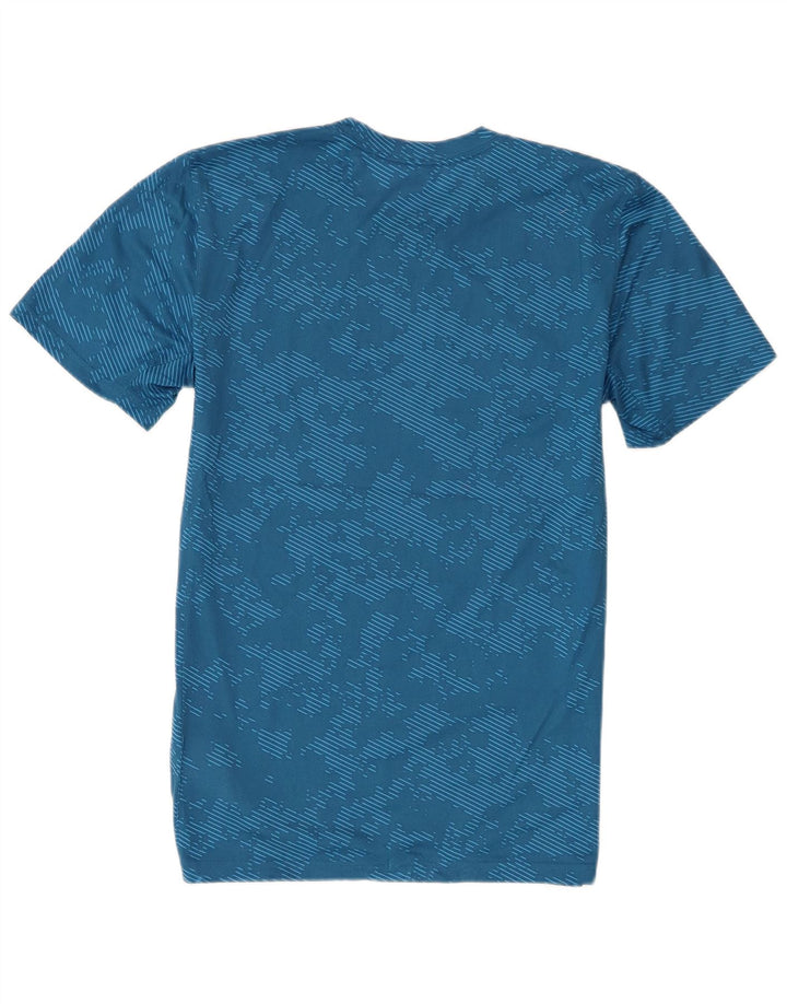 Ανδρικό μπλουζάκι Nike Dri Fit Μπλουζάκι από μικρό μπλε πολυεστέρα παραλλαγής