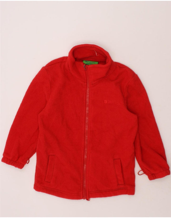 MOUNTAIN WAREHOUSE Boys Fleece Jacket 3-4 Years Red Polyester Vintage Mountain Warehouse and Second-Hand Mountain Warehouse from Messina Hembry 