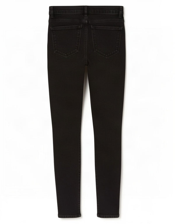 Topshop Womens Joni Skinny Jeans W30 L30 Black Cotton