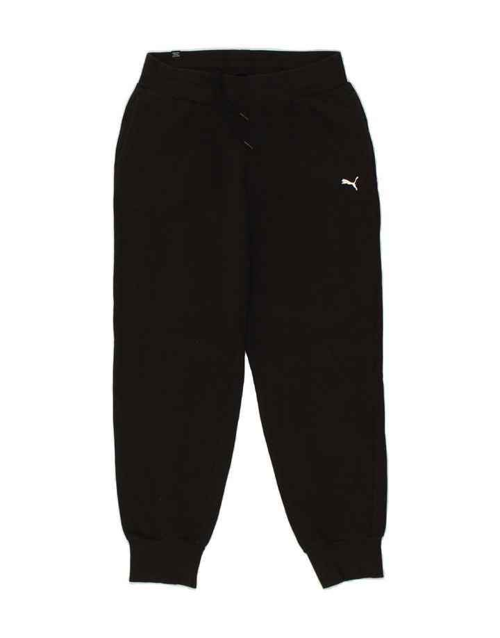 PUMA Mens Tracksuit Trousers Joggers Small Black Vintage Puma and Second-Hand Puma from Messina Hembry 