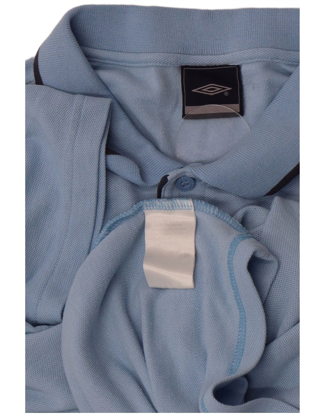 Ανδρικό μπλουζάκι Umbro Polo 2XL Μπλε Πολυεστέρας