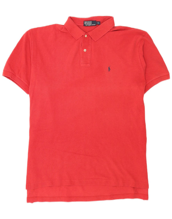 Πόλο Ralph Lauren Ανδρικό πουκάμισο XL Κόκκινο βαμβακερό