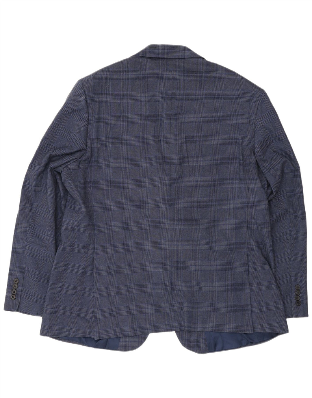 Marks & Spencer Ανδρικό σακάκι με 2 κουμπιά σακάκι UK 48 2XL Blue Houndstooth
