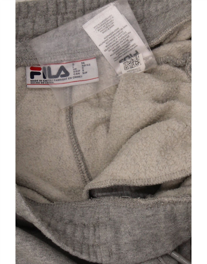 Ανδρική φόρμα FILA Παντελόνι Joggers Μικρό Γκρι Βαμβακερό