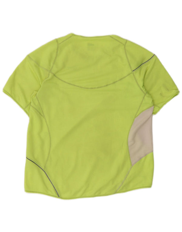 Ανδρικό T-Shirt Nike Top UK 42/44 Large Green Colourblock