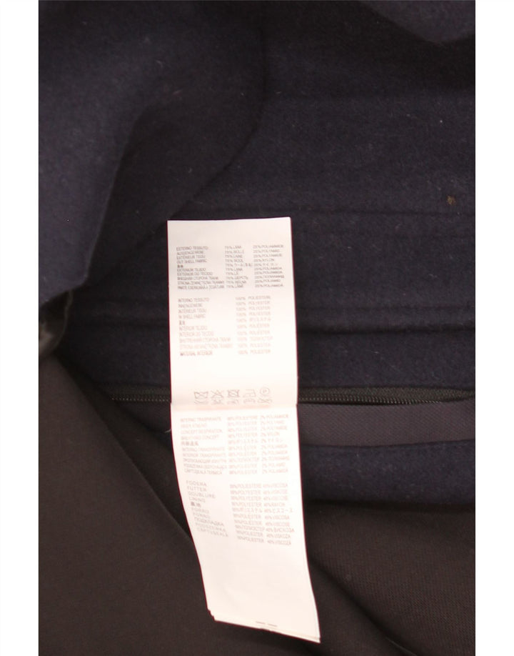 GEOX Ανδρικό Μπουφάν Respira Utility UK 42 XL Navy Blue Wool