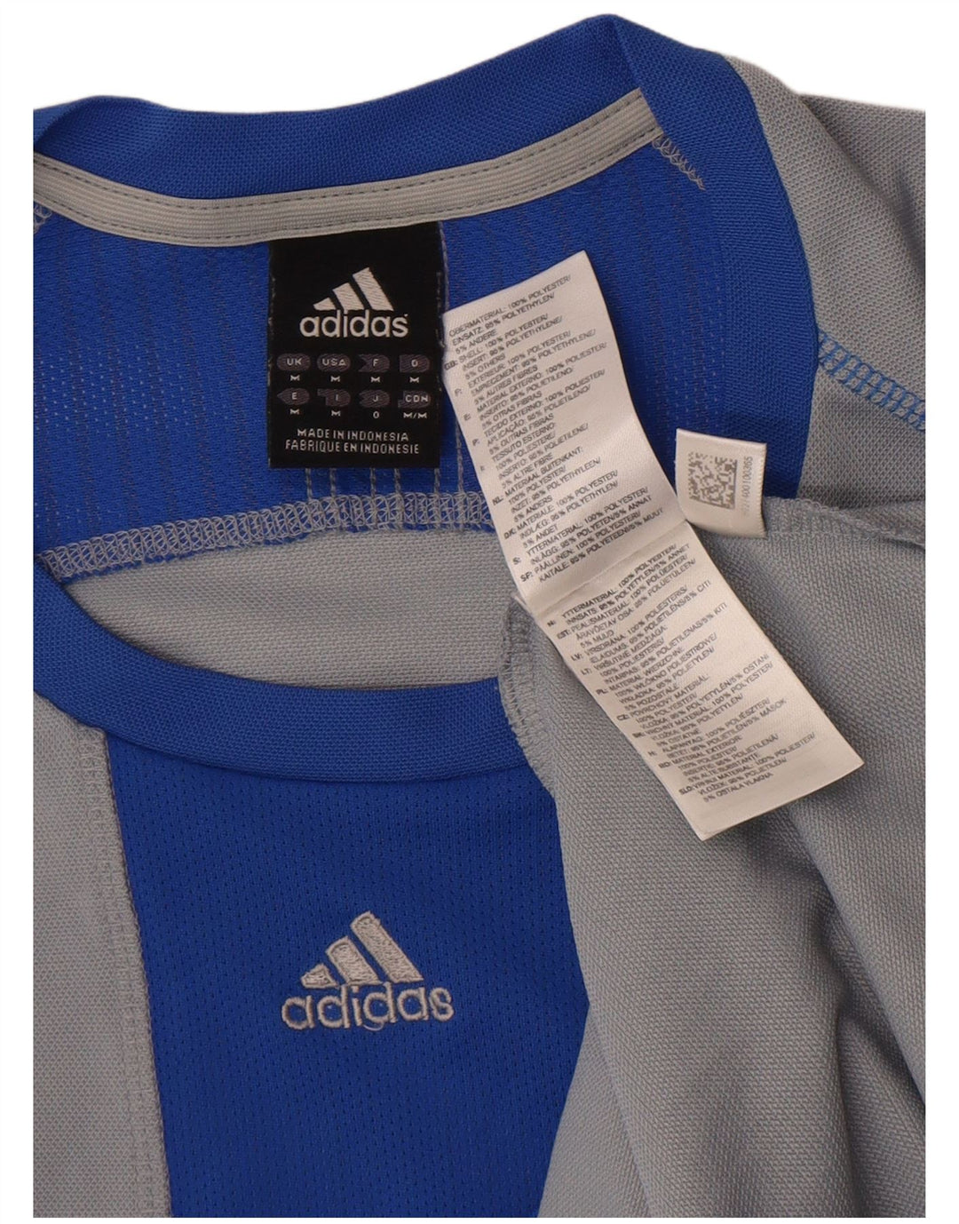 Ανδρικό T-Shirt Adidas Climacool Top Medium Grey Colourblock Polyester