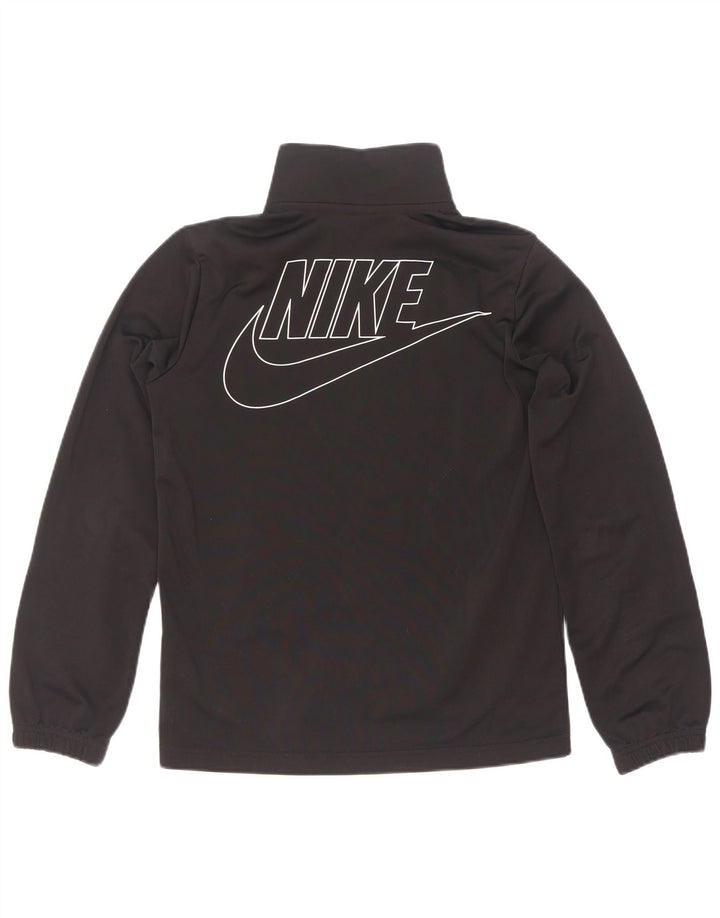 Μπουφάν Nike Boys Standard Graphic αθλητική φόρμα 12-13 ετών, μαύρο