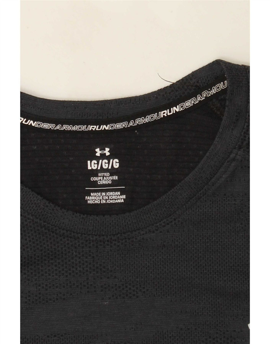 Ανδρικό μπλουζάκι Under Armour Top Large Black Colourblock
