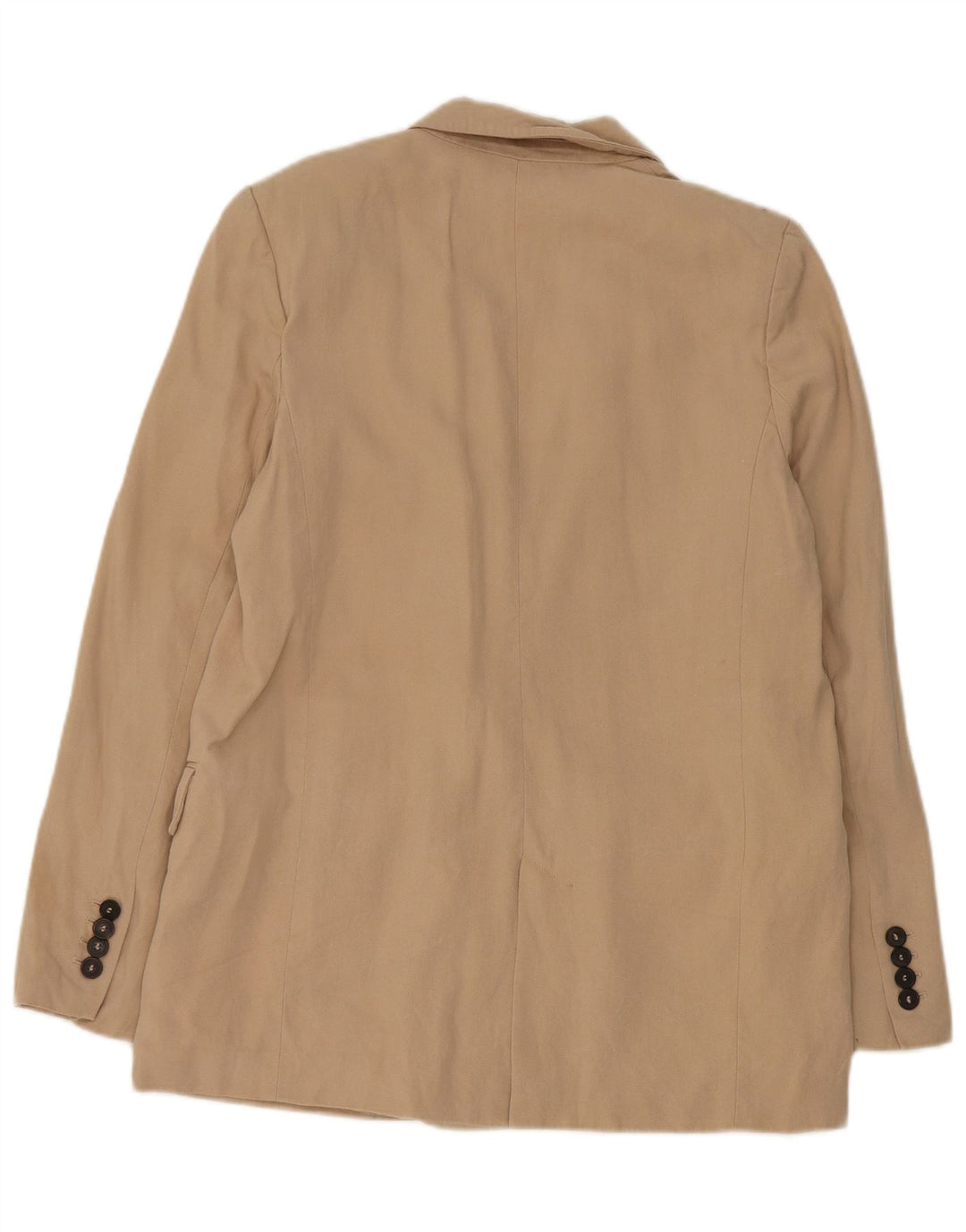 Zara Γυναικείο Μπουφάν Blazer UK 6 XS Μπεζ Lyocell