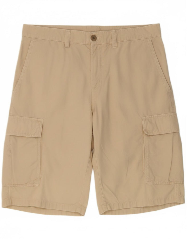 NORTH SAILS Mens Cargo Shorts IT 56 3XL W38 Beige Cotton