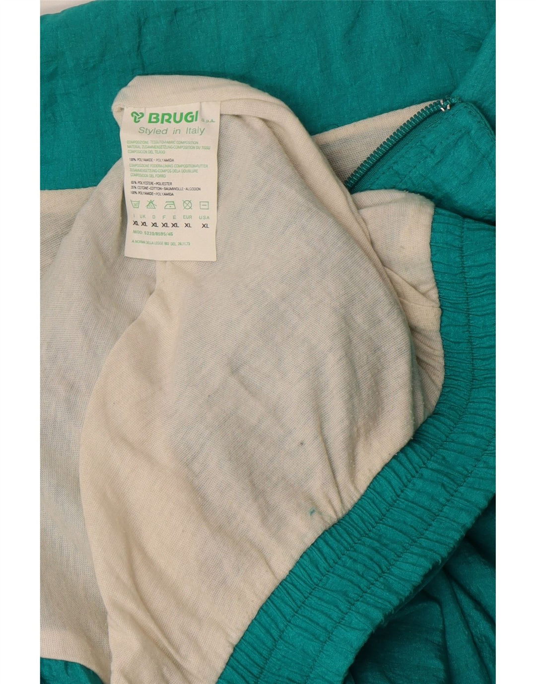 Brugi Ανδρική φόρμα γραφική φόρμα Top Jacket XL Turquoise Polyamide
