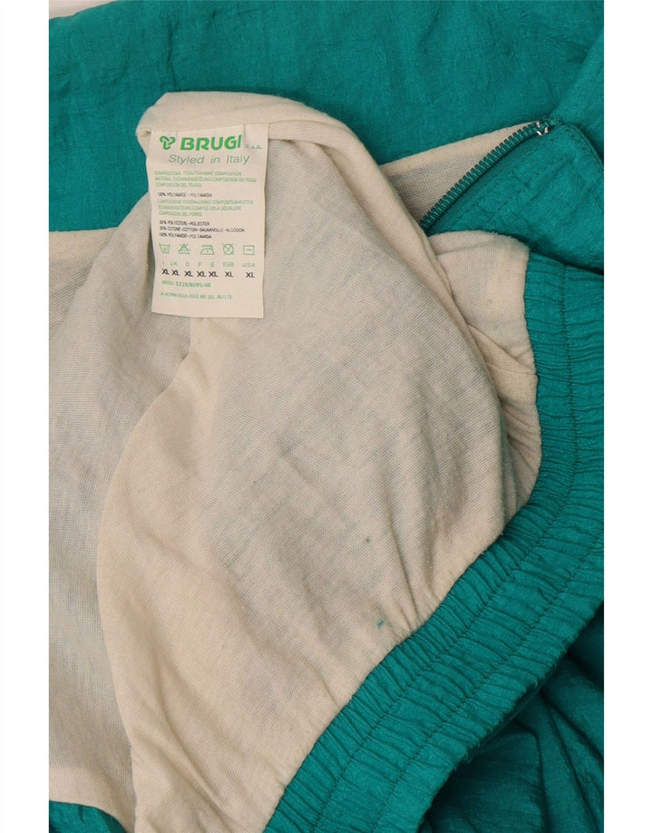 Brugi Ανδρική φόρμα γραφική φόρμα Top Jacket XL Turquoise Polyamide
