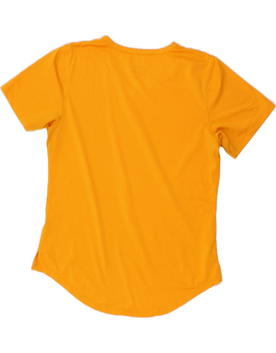 REEBOK Womens T-Shirt Top UK 12 Medium Yellow Polyester Vintage Reebok and Second-Hand Reebok from Messina Hembry 