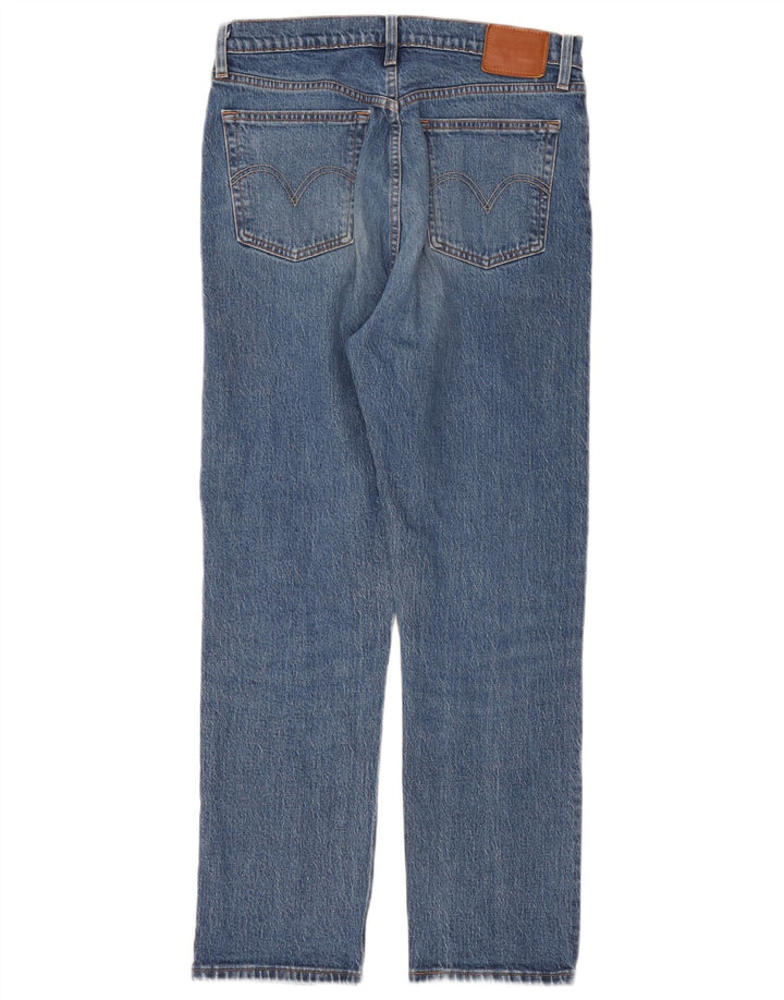 Levi's Womens 501 Straight Jeans W29 L28 Blue Cotton
