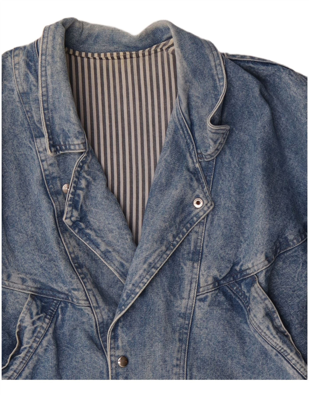 Vintage Ανδρικό Τζιν Μπουφάν UK 42 XL Μπλε