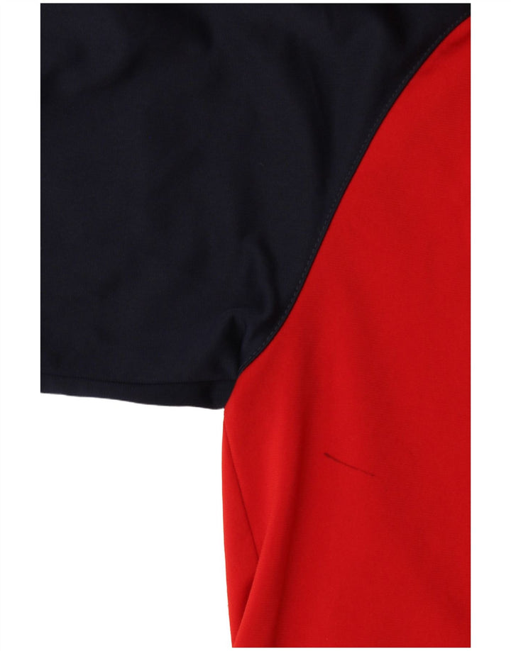 Μπουφάν Nike Boys Graphic αθλητική φόρμα 11-12 ετών, μεσαίο κόκκινο χρώμα
