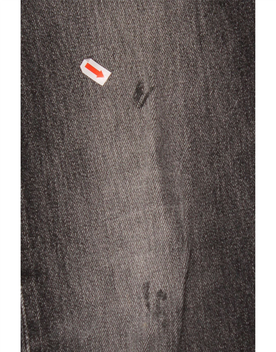 LEVI'S Mens 501 Straight Jeans W32 L32 Black Cotton