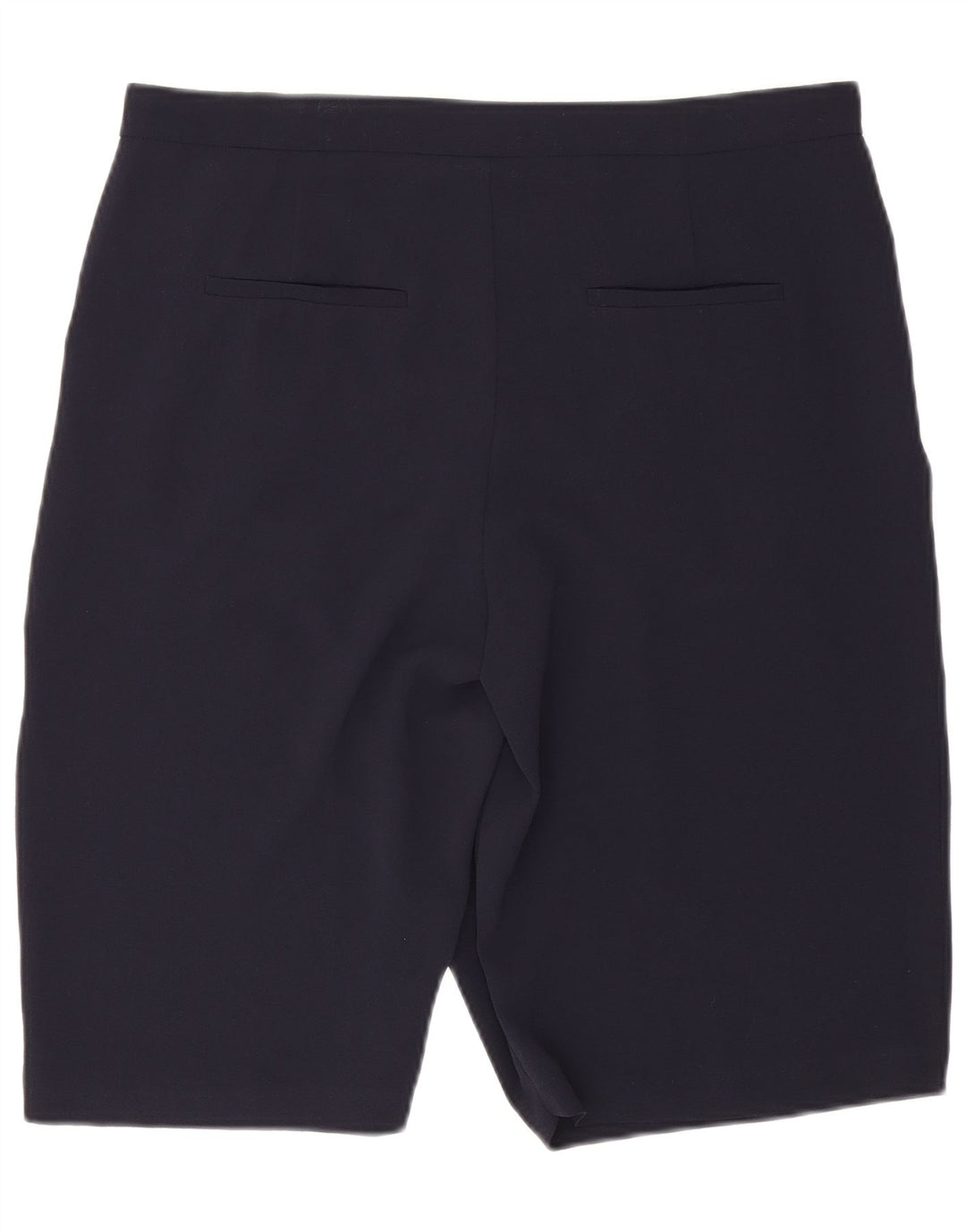 Zara Γυναικείο σορτς Chino μεγάλο W32 Navy Blue Polyester